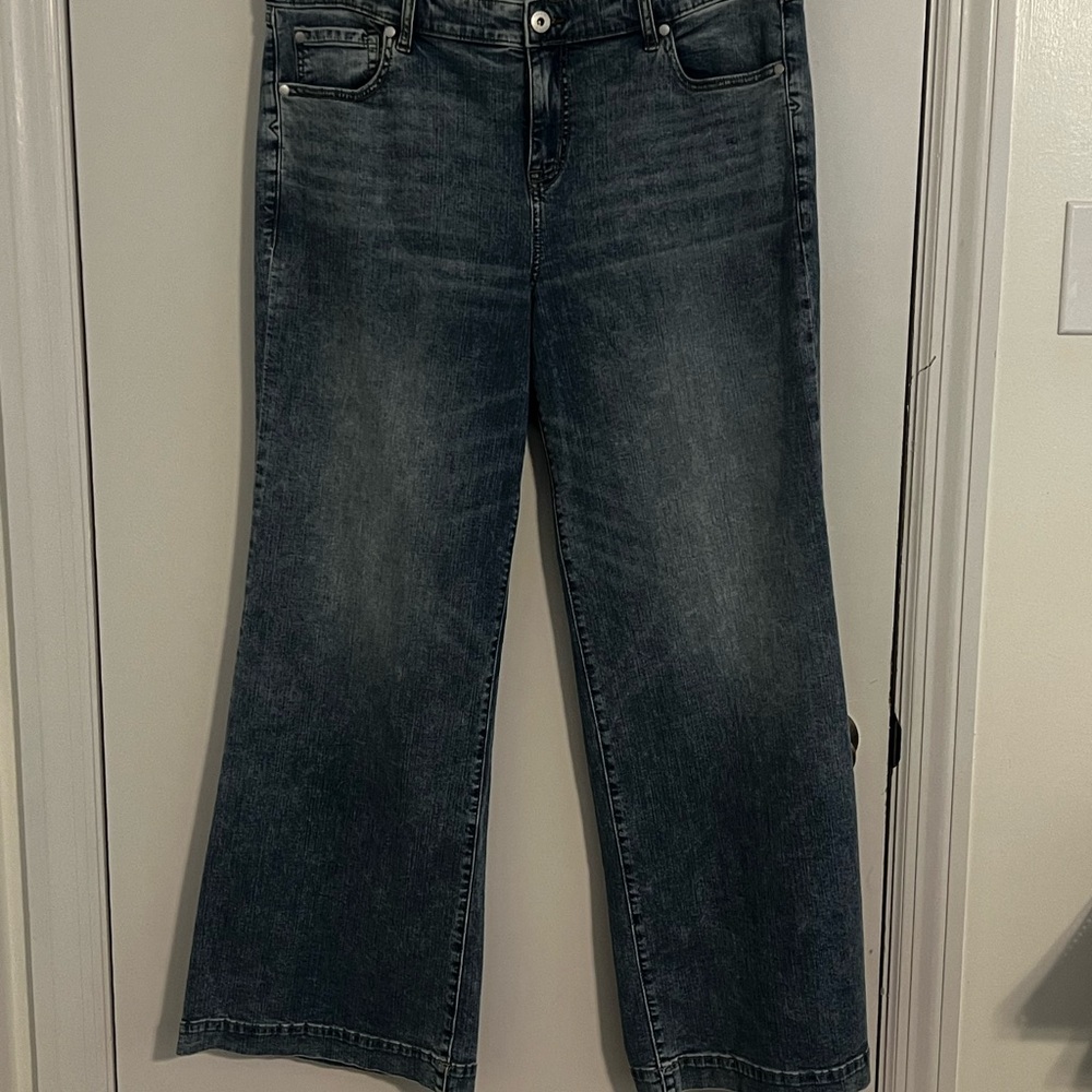 Torrid Black Flare Wide Leg Jeans